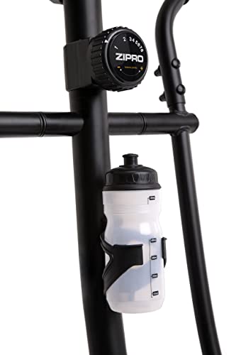 Zipro Crosstrainer Burn Gold, Ellipsentrainer bis zu 120 kg, Crosstrainer für Zuhause, Cardio Trainingsgerät, Exercise Machines, Heimtrainer, 8 Widerstandsstufen